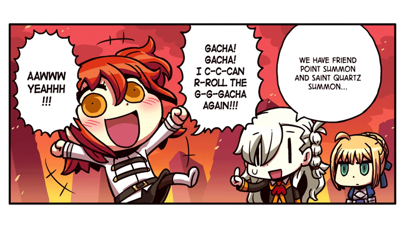 I love that FGO regularly takes the piss out of itself like this